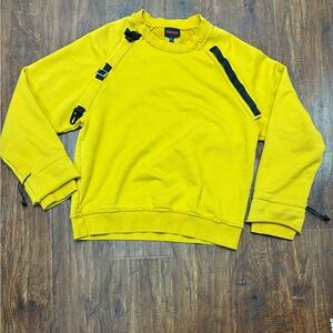 Vautour Distressed Anbu Crewneck Sweater Men’s